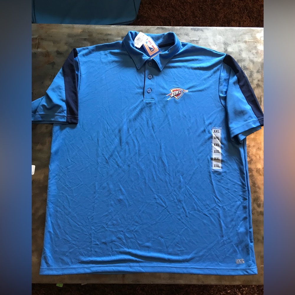 Oklahoma Thunder Polo nwt 2XL